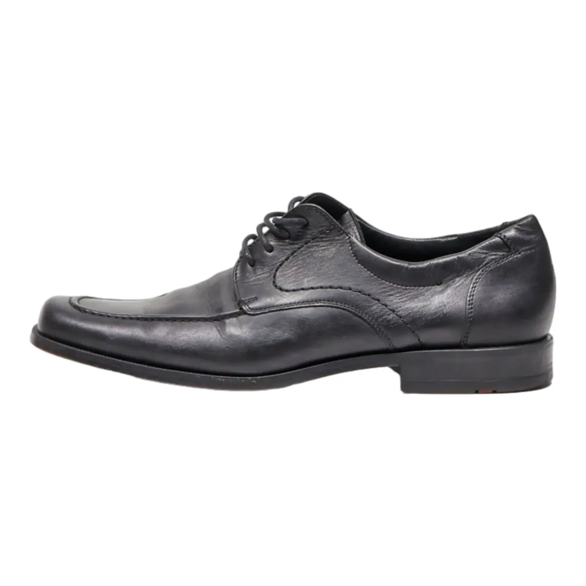 HENRI LLOYD Oxford Shoes Black Leather Mens UK 7.5