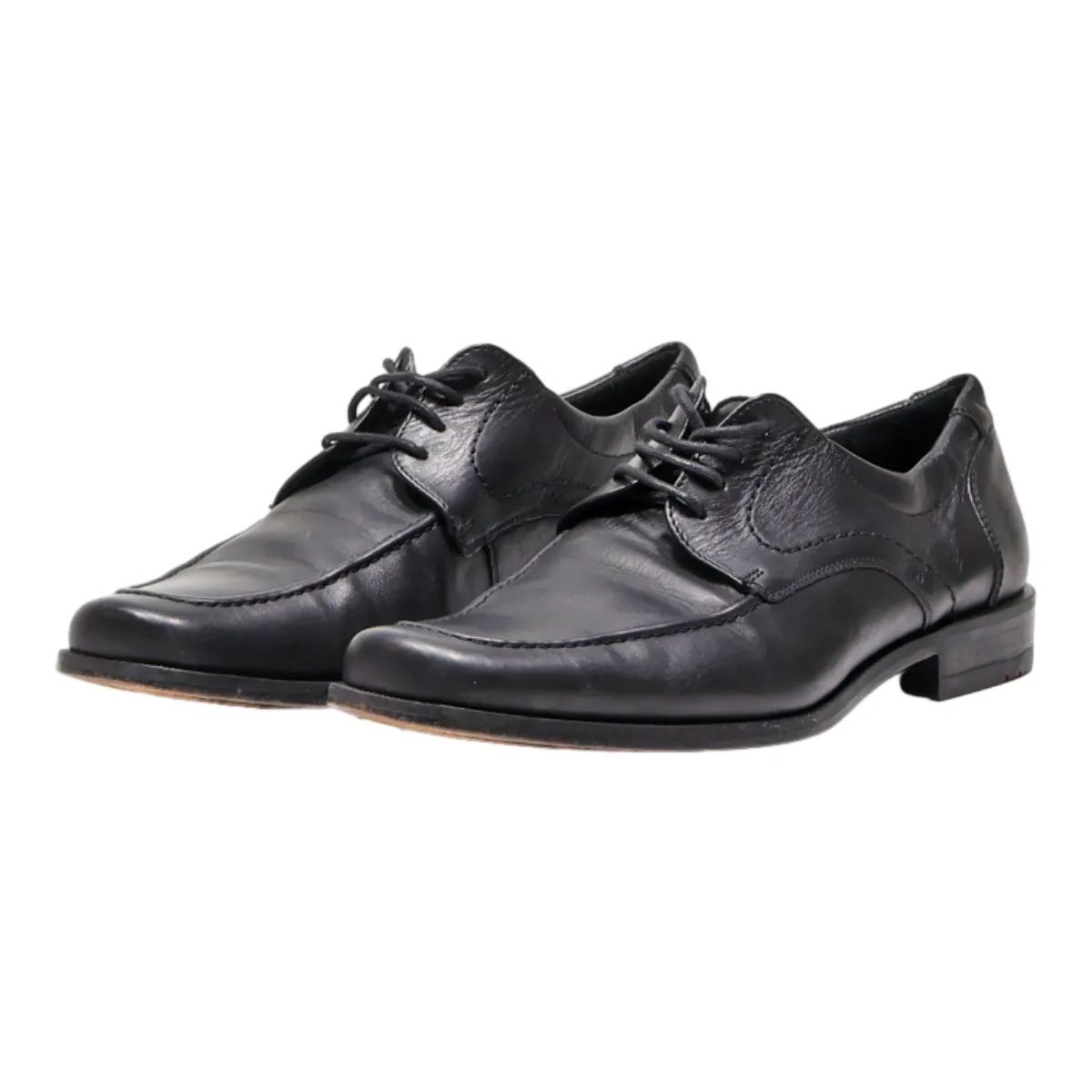 HENRI LLOYD Oxford Shoes Black Leather Mens UK 7.5