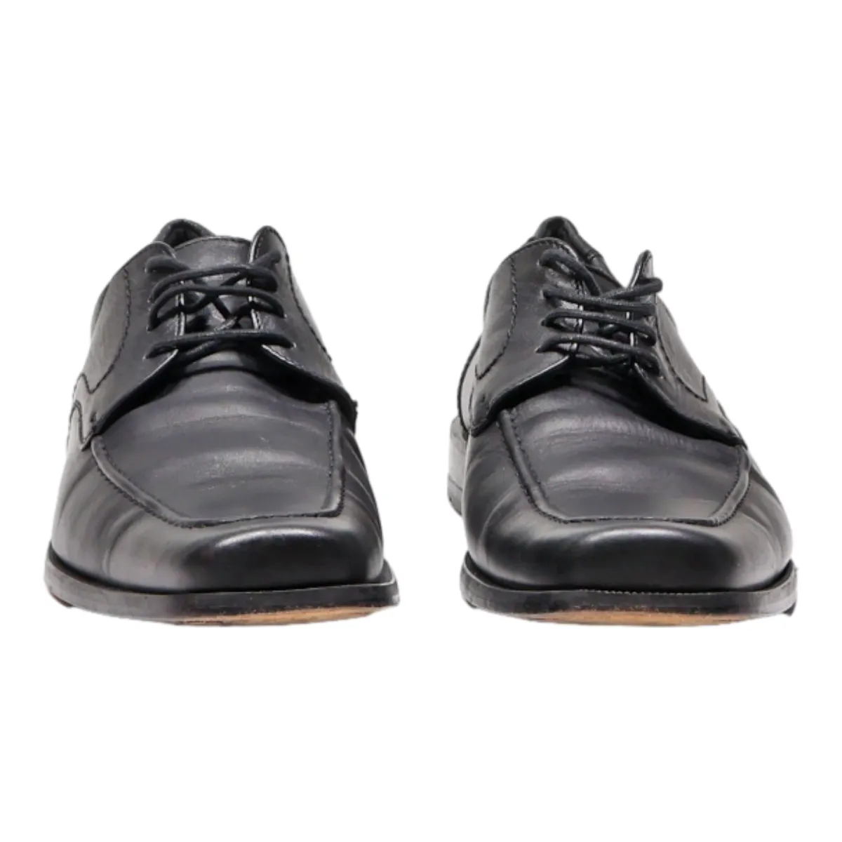 HENRI LLOYD Oxford Shoes Black Leather Mens UK 7.5