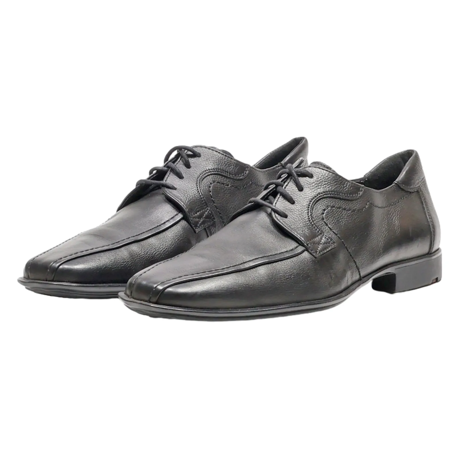 HENRI LLOYD Oxford Shoes Black Leather Mens UK 8