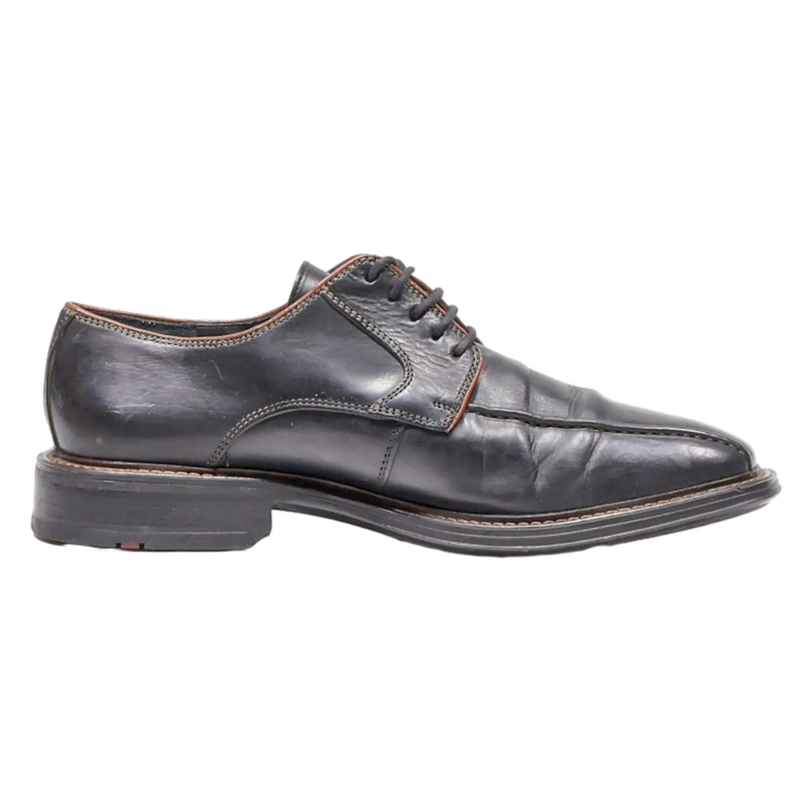 HENRI LLOYD Oxford Shoes Black Leather Mens UK 9