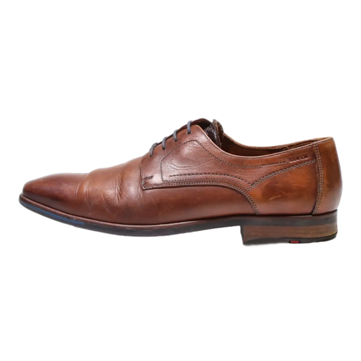 HENRI LLOYD Oxford Shoes Brown Leather Mens UK 8.5