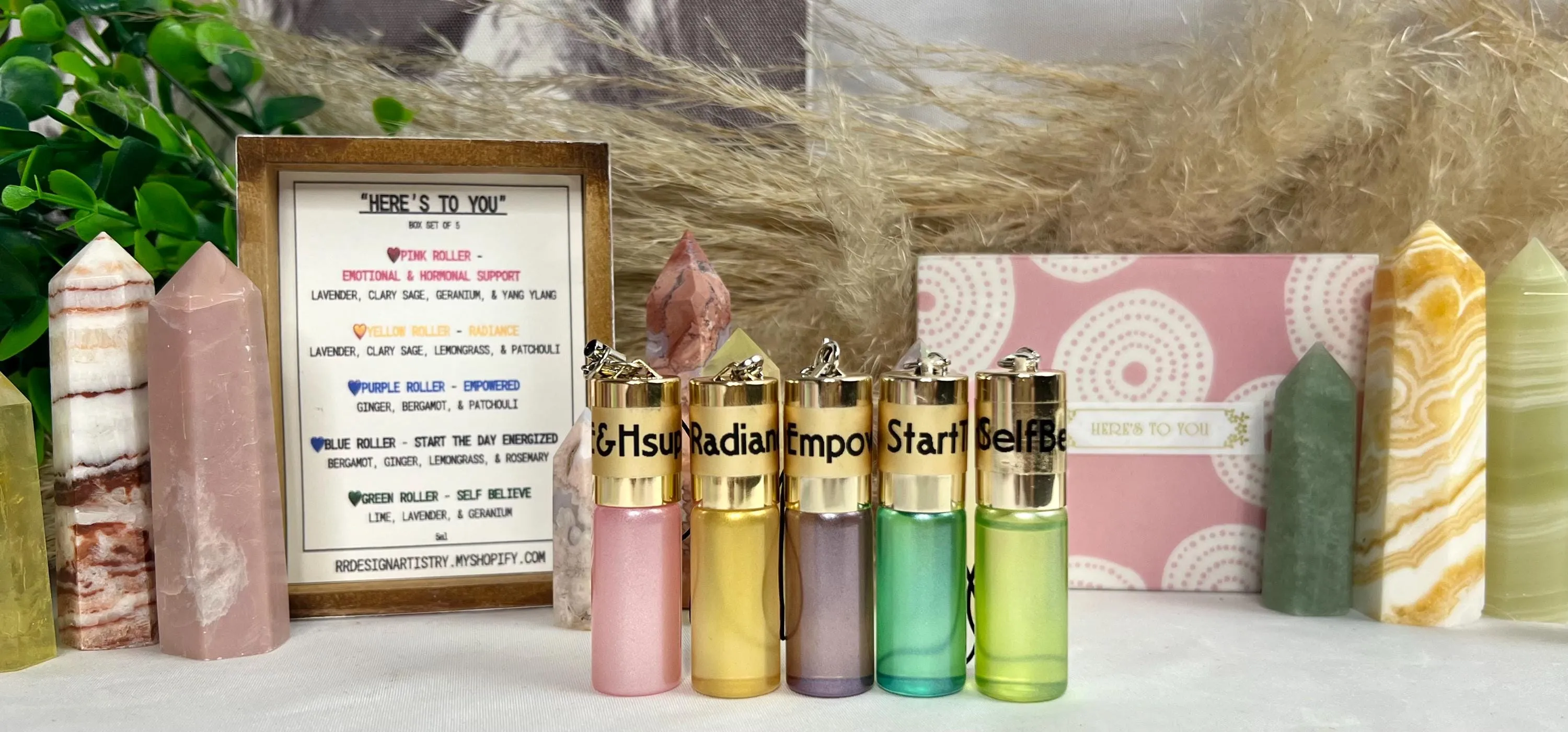 HERE’S TO YOU - 5 Aromatherapy Blends