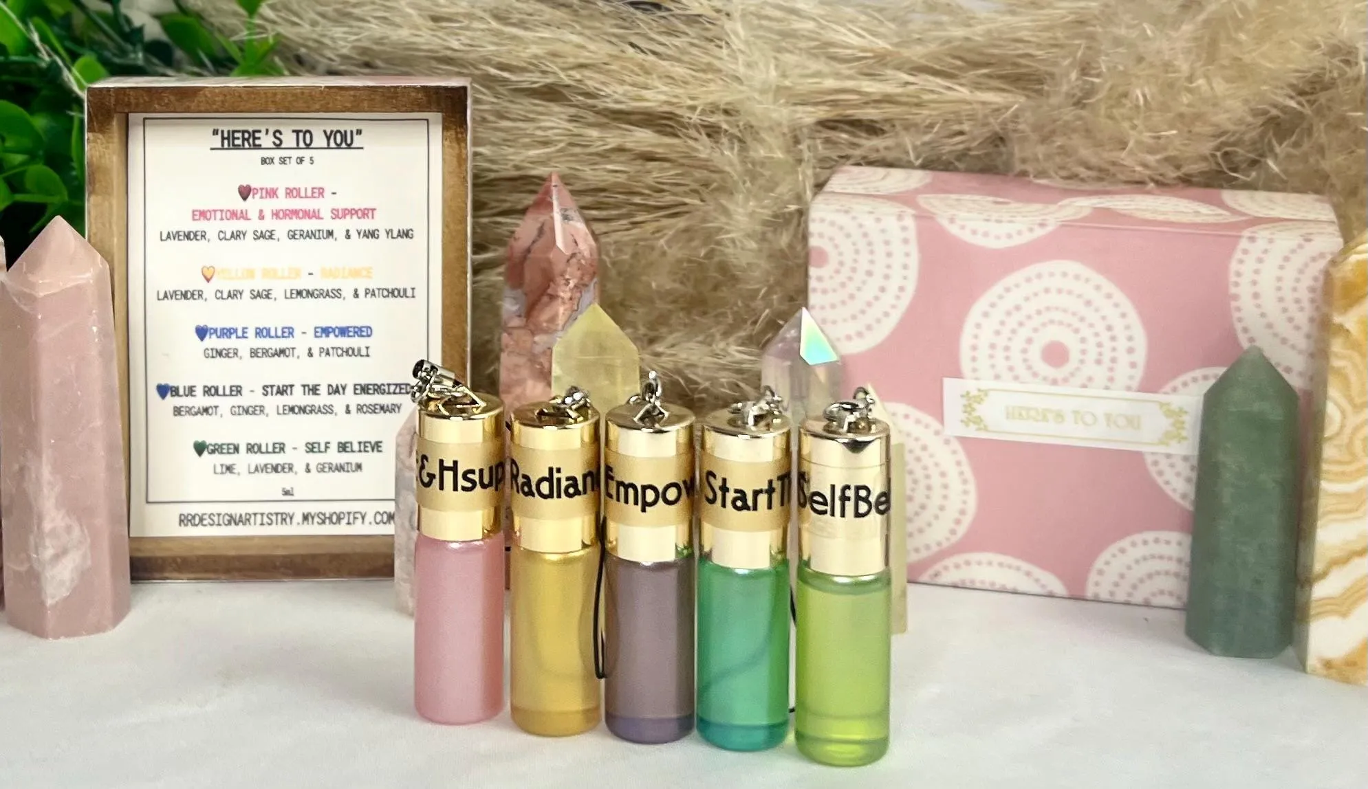 HERE’S TO YOU - 5 Aromatherapy Blends