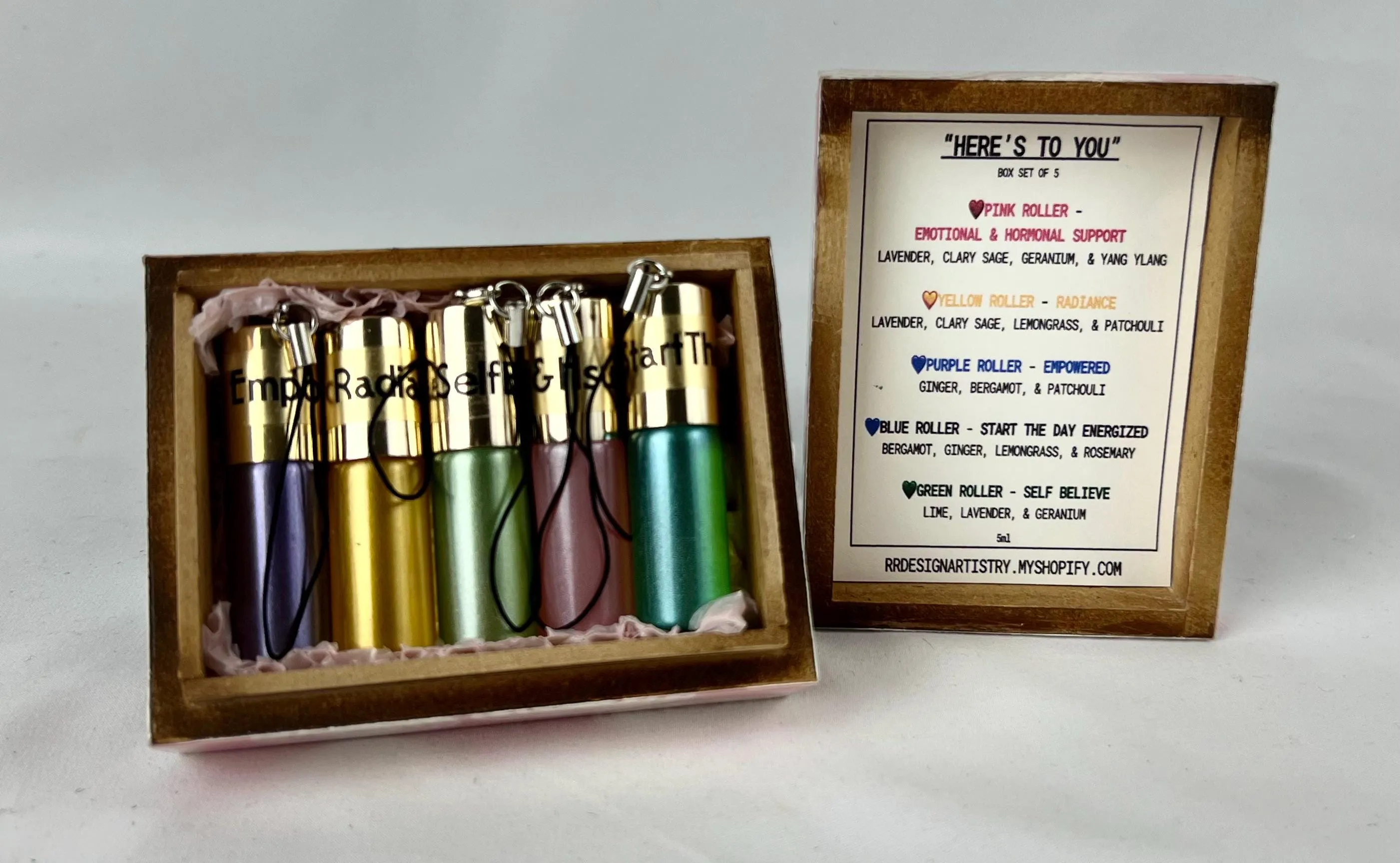 HERE’S TO YOU - 5 Aromatherapy Blends