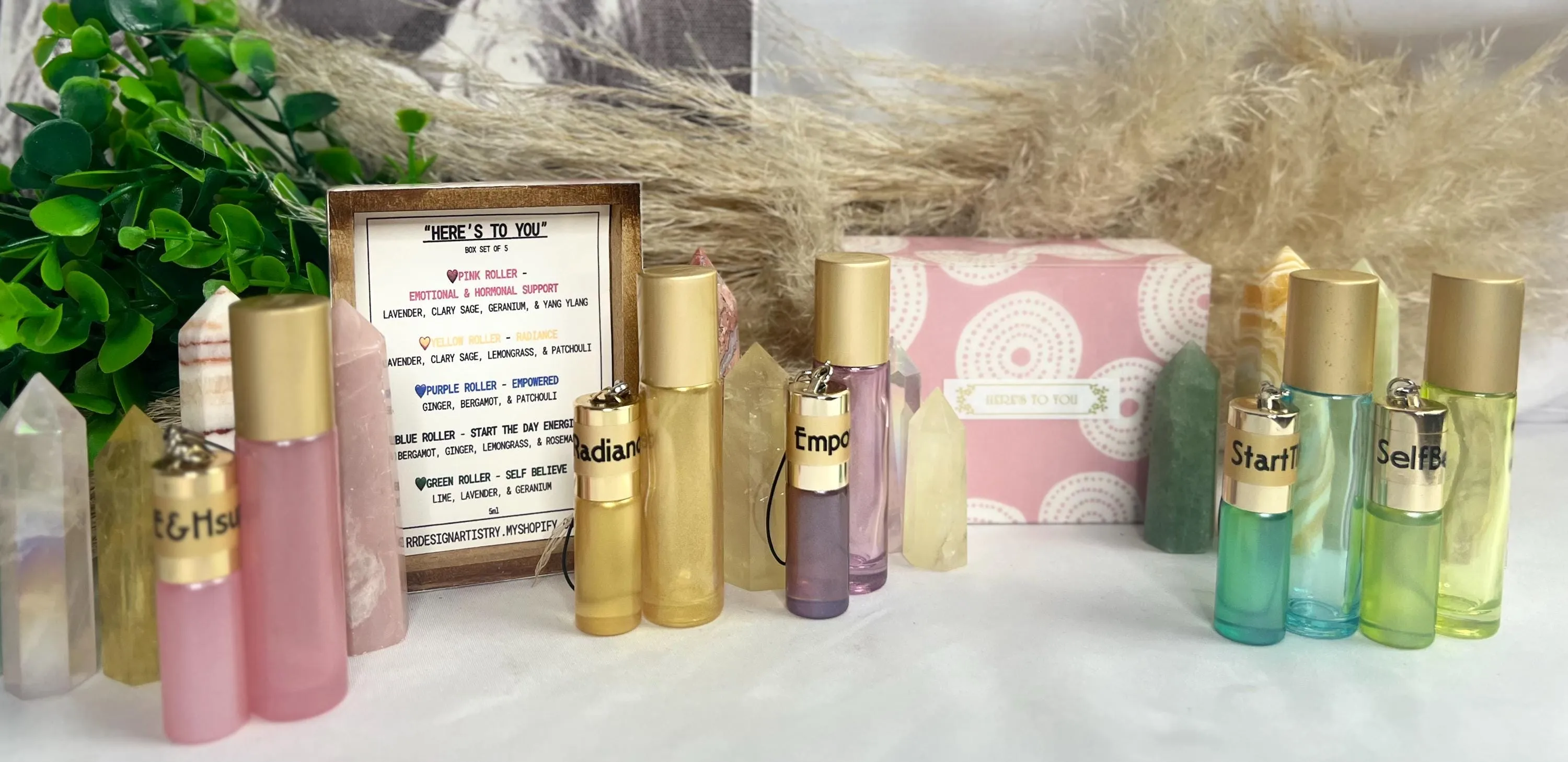 HERE’S TO YOU - 5 Aromatherapy Blends