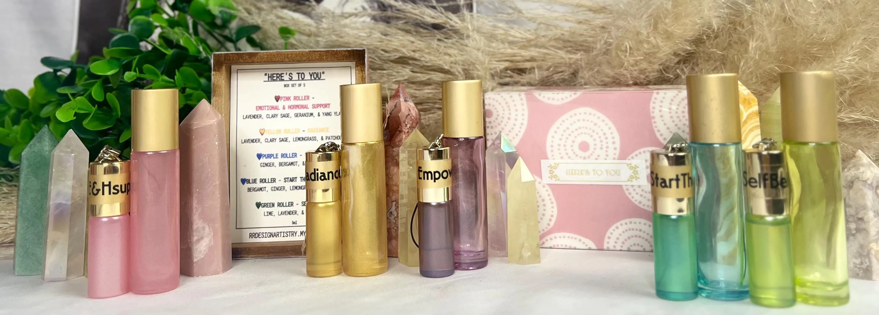 HERE’S TO YOU - 5 Aromatherapy Blends