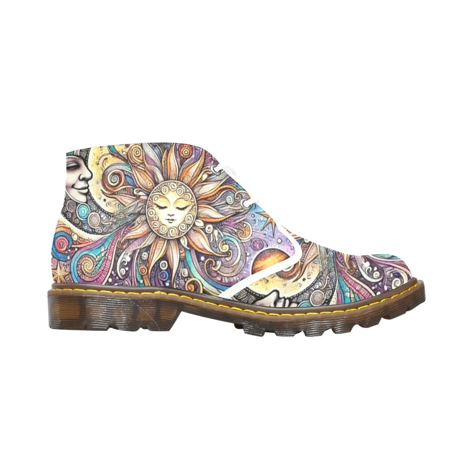 Hippie Sun Men's Canvas Chukka Boots (Model 2402-1)