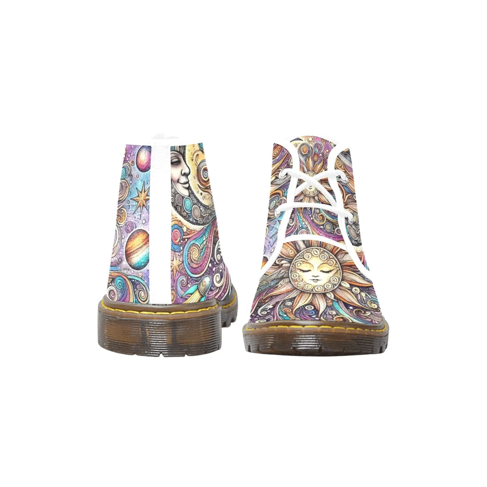 Hippie Sun Men's Canvas Chukka Boots (Model 2402-1)