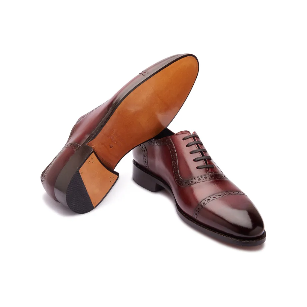 Huayra, Adelaide Oxford - Bordeaux | Hand Welted Contemporary Classics