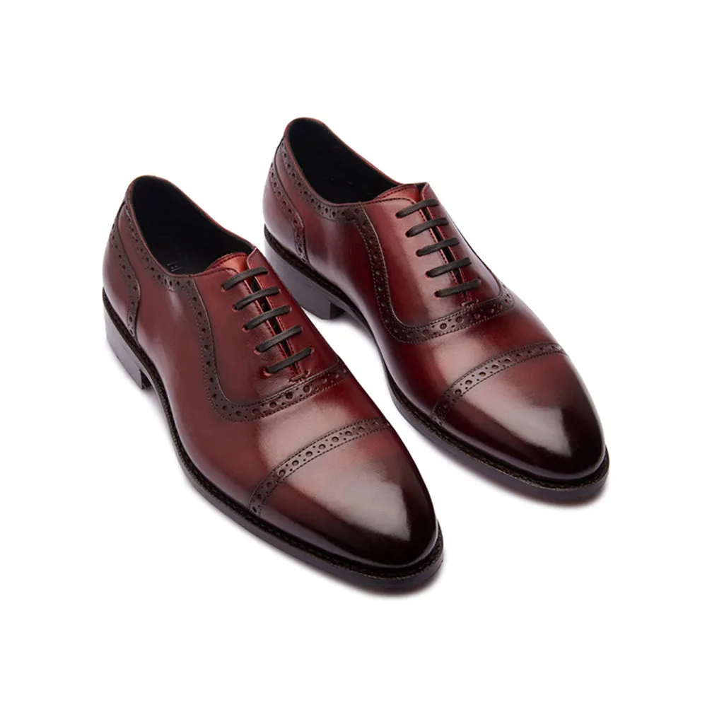Huayra, Adelaide Oxford - Bordeaux | Hand Welted Contemporary Classics