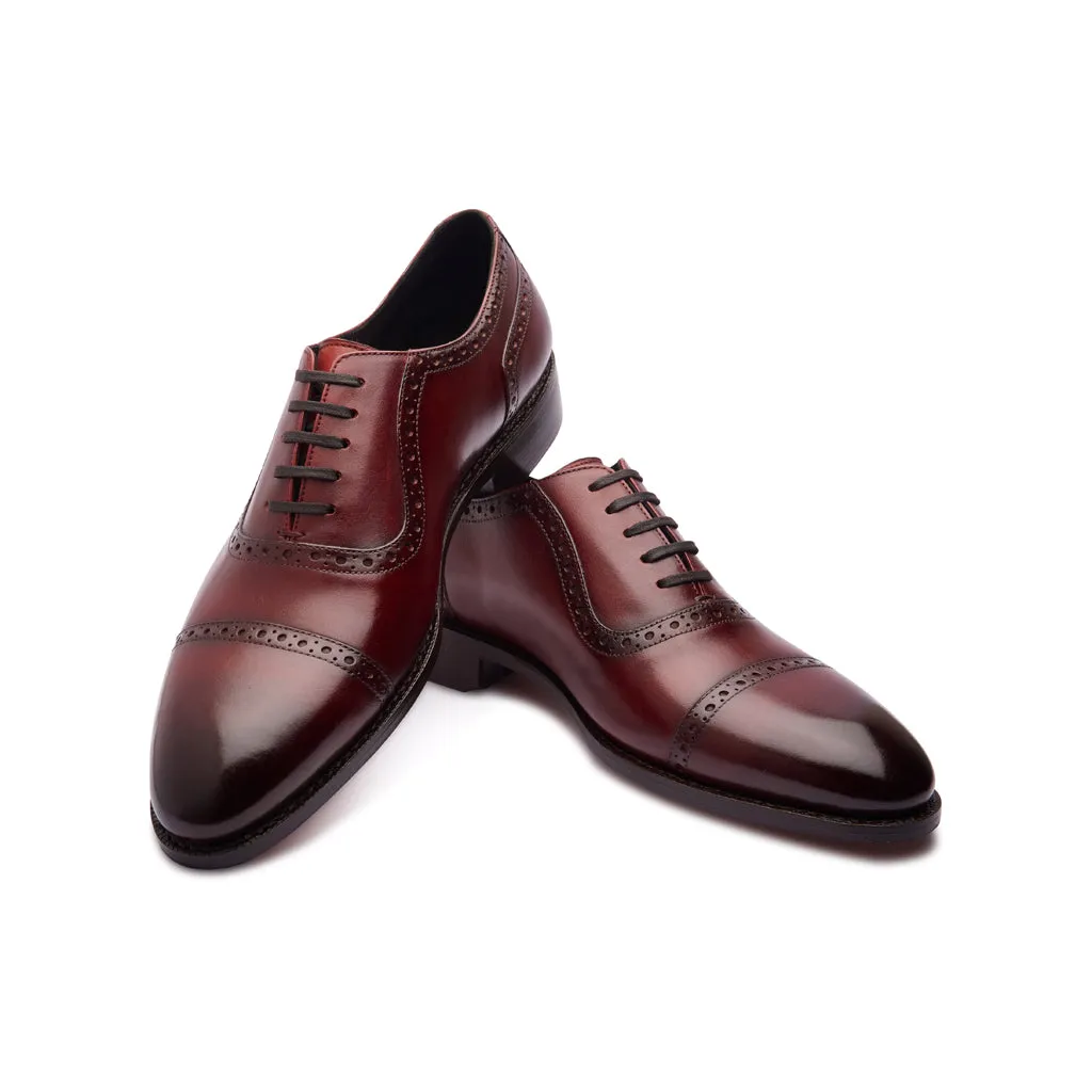 Huayra, Adelaide Oxford - Bordeaux | Hand Welted Contemporary Classics
