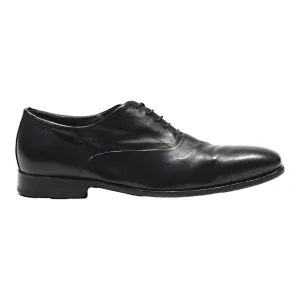 HUGO BOSS Oxford Shoes Black Leather Mens UK 6