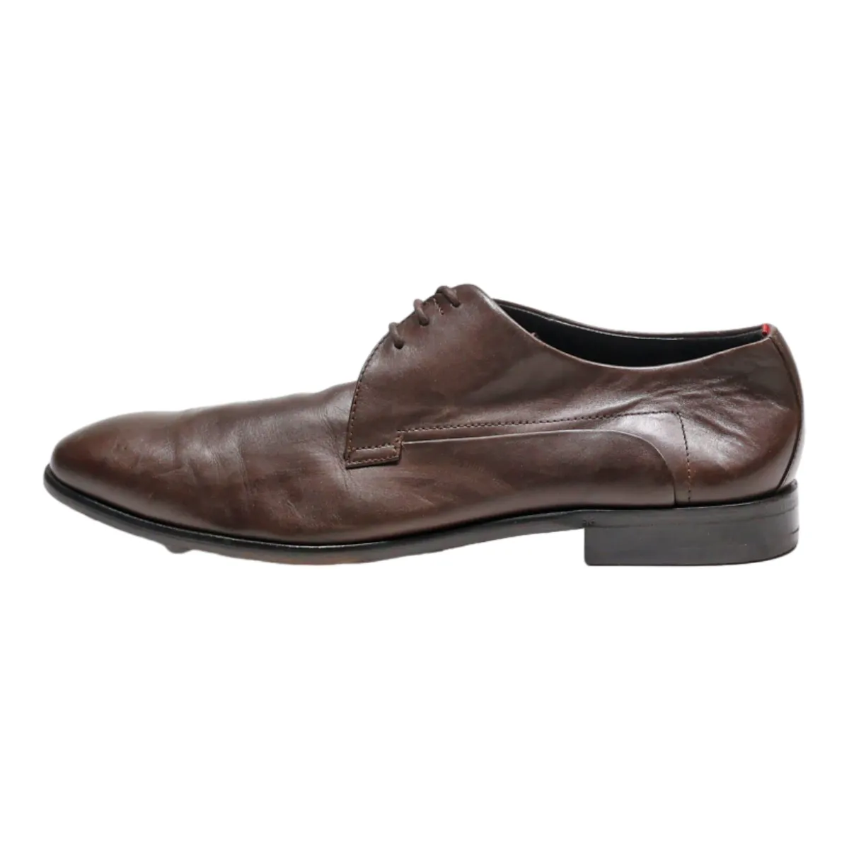 HUGO Oxford Shoes Brown Leather Mens UK 9