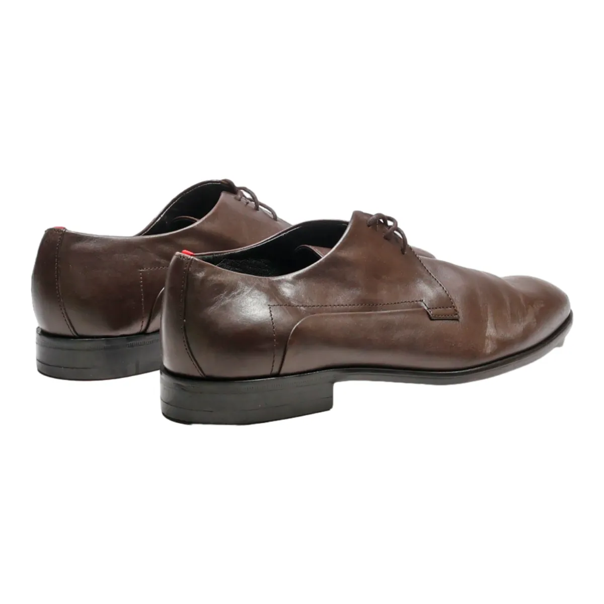 HUGO Oxford Shoes Brown Leather Mens UK 9