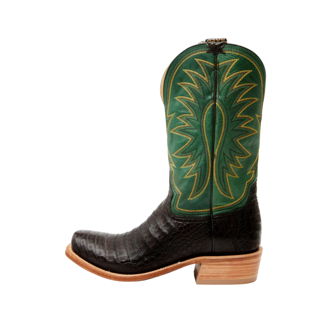 Hyer Men's Spearville Coffee Grass Square Toe Cowboy Boot