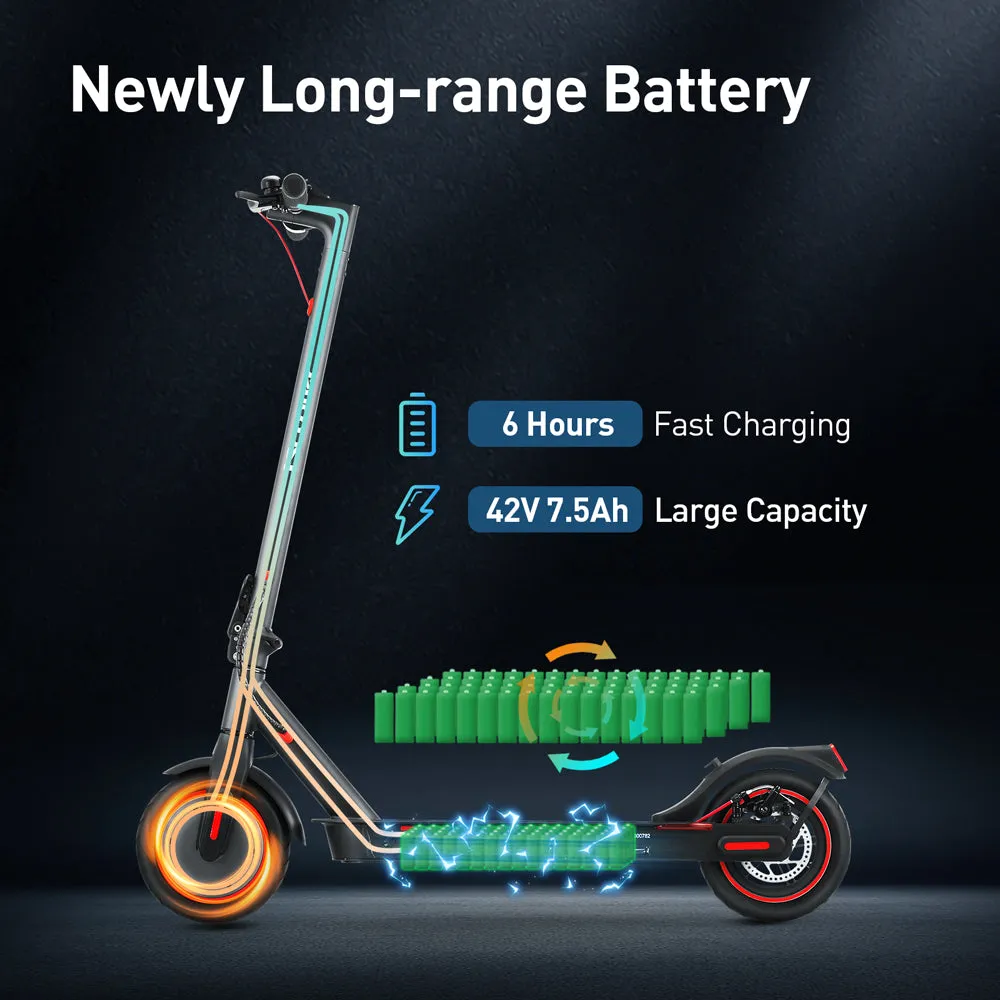 Iscooter Electric Scooters Adults Fold Electric Kick Scooters 30 Km/h