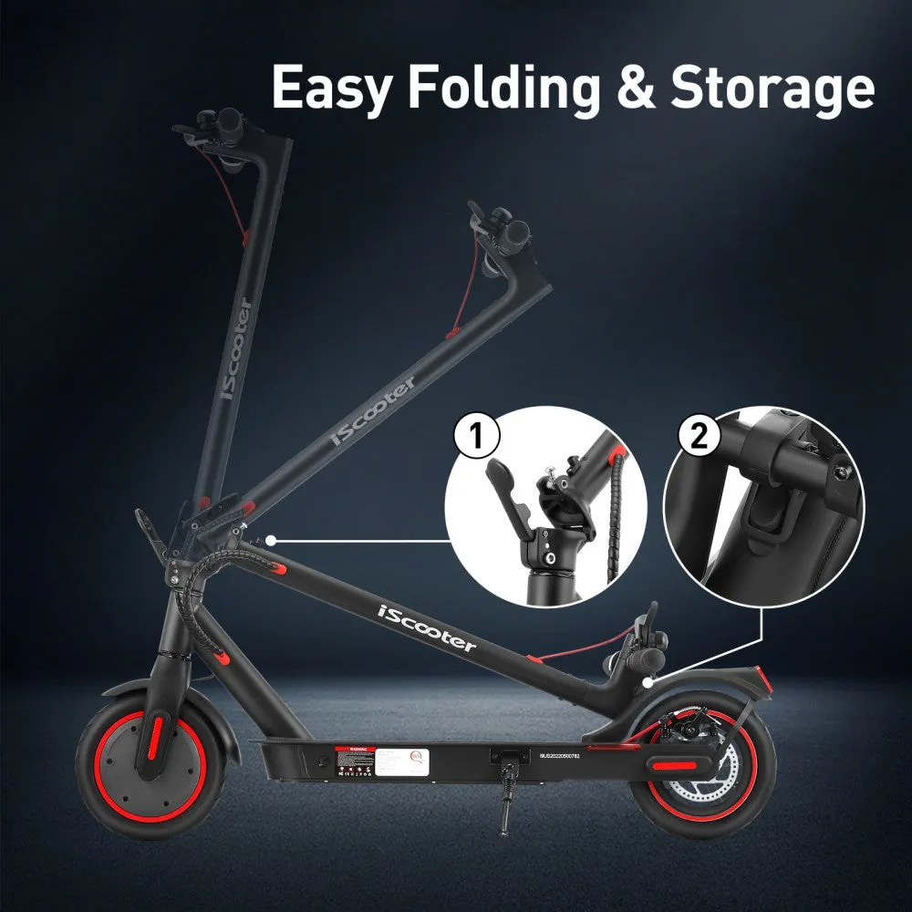 Iscooter Electric Scooters Adults Fold Electric Kick Scooters 30 Km/h