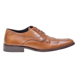 JOHNSTON & MURPHY Oxford Shoes Brown Leather Mens UK 9.5