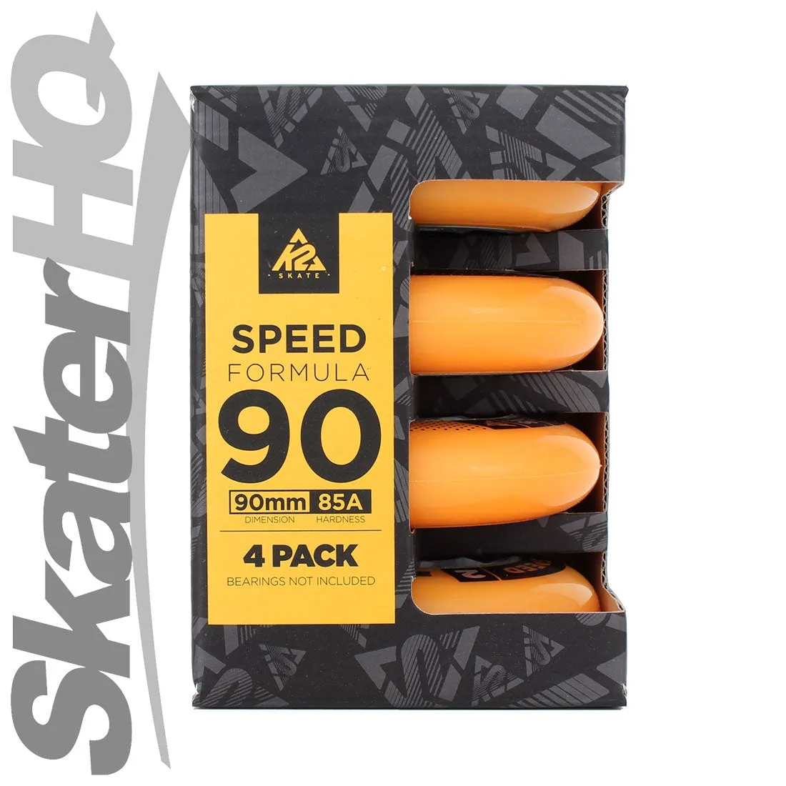 K2 Speed 90mm/85a 4pk - Orange