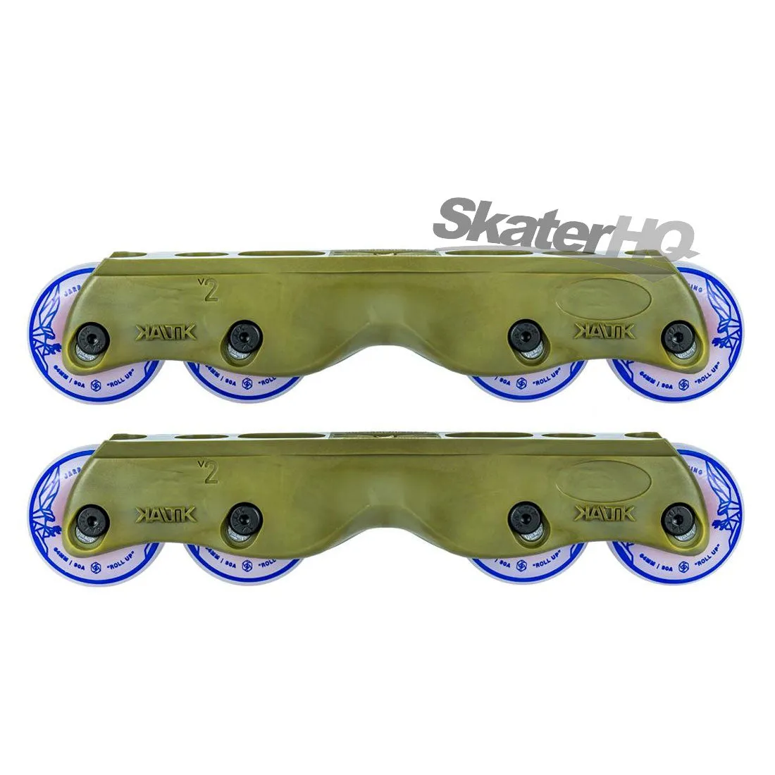 Kaltik Flat V2 64mm Frame Kit M/L - Olive Gold