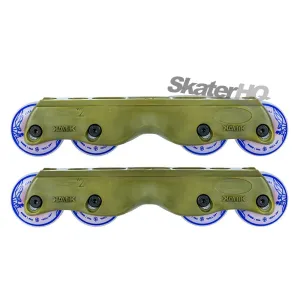 Kaltik Flat V2 64mm Frame Kit M/L - Olive Gold