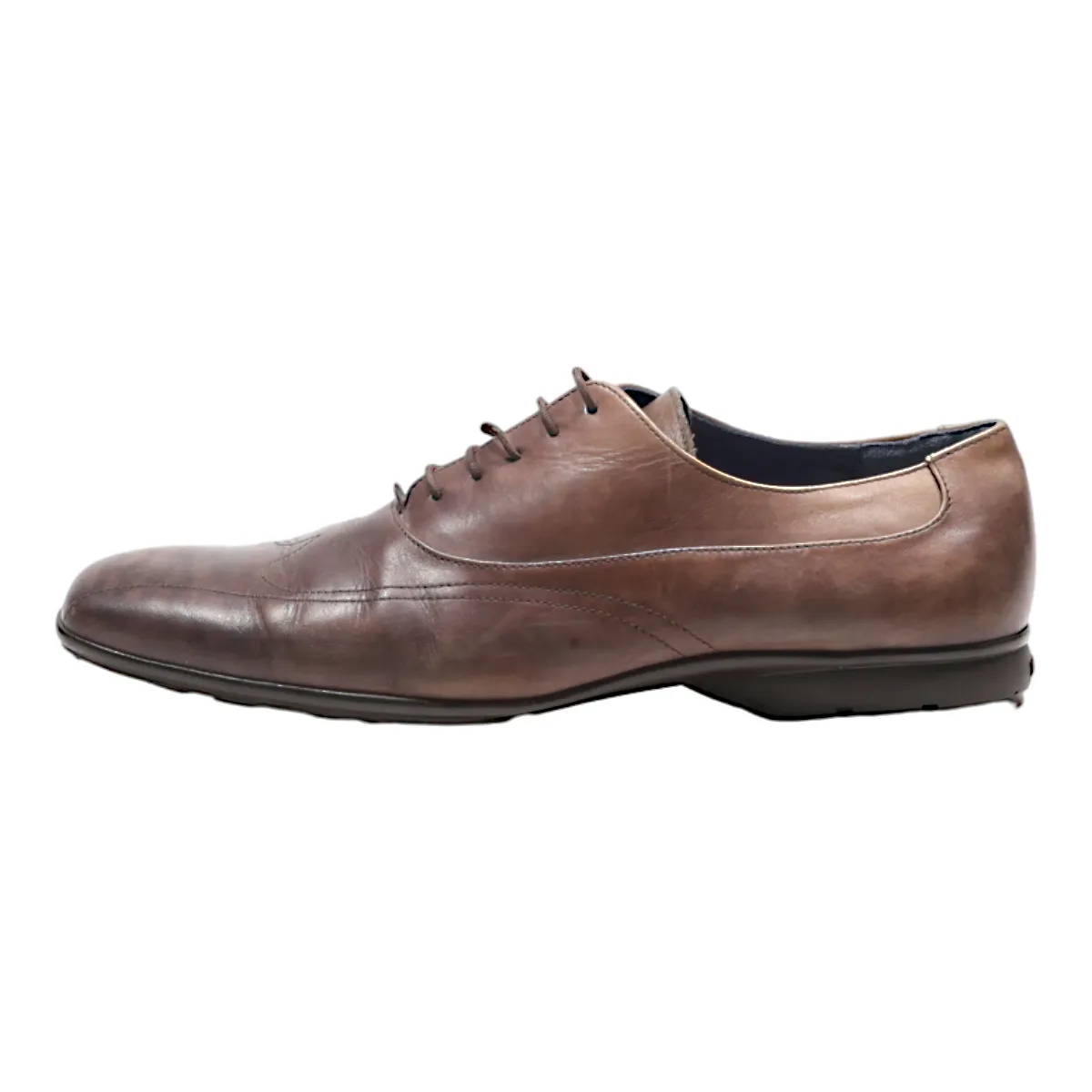 KENZO Oxford Shoes Brown Leather Mens UK 8