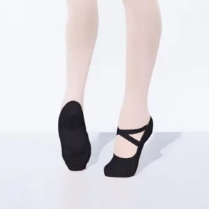 Kids Hanami Black Ballet Slipper 2037C by Capezio
