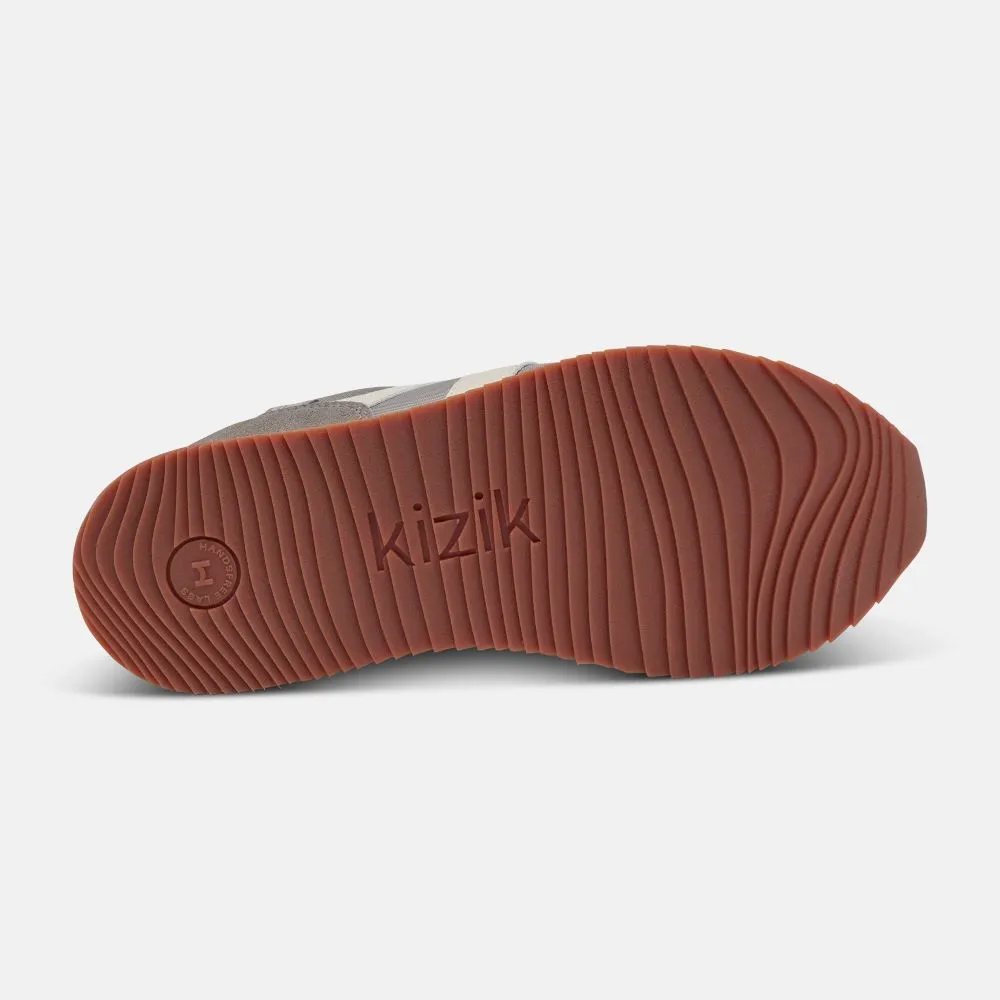 'KIZIK' Unisex Milan Nylon Sneaker - Granite