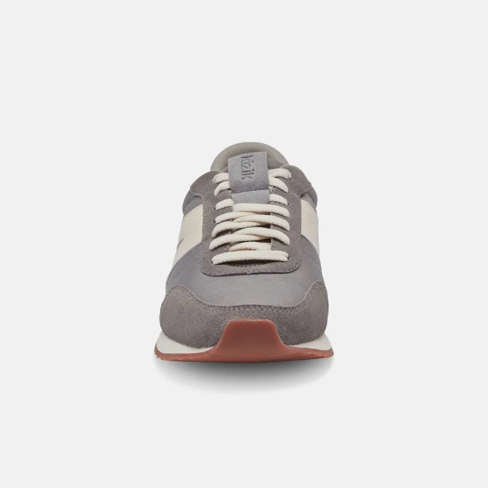 'KIZIK' Unisex Milan Nylon Sneaker - Granite
