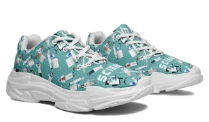 Lab Coat Chunky Sneakers