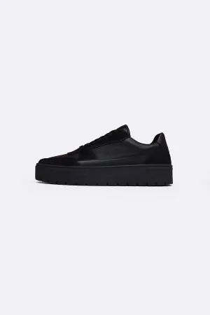 LEATHER CHUNKY SNEAKERS