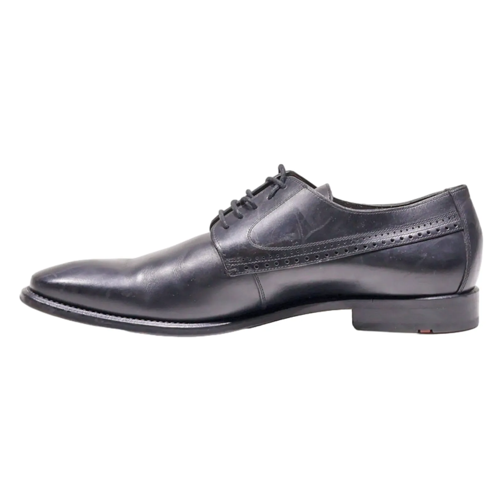 LLOYD Oxford Shoes Black Leather Mens UK 9