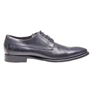 LLOYD Oxford Shoes Black Leather Mens UK 9
