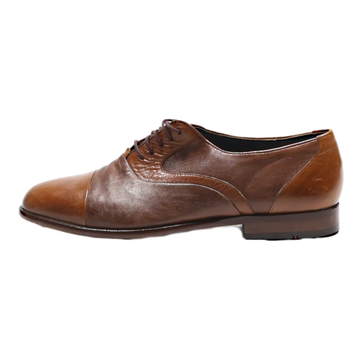 LLOYD Valdez Oxford Shoes Brown Leather Mens UK 8