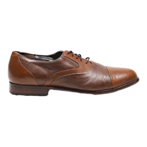 LLOYD Valdez Oxford Shoes Brown Leather Mens UK 8