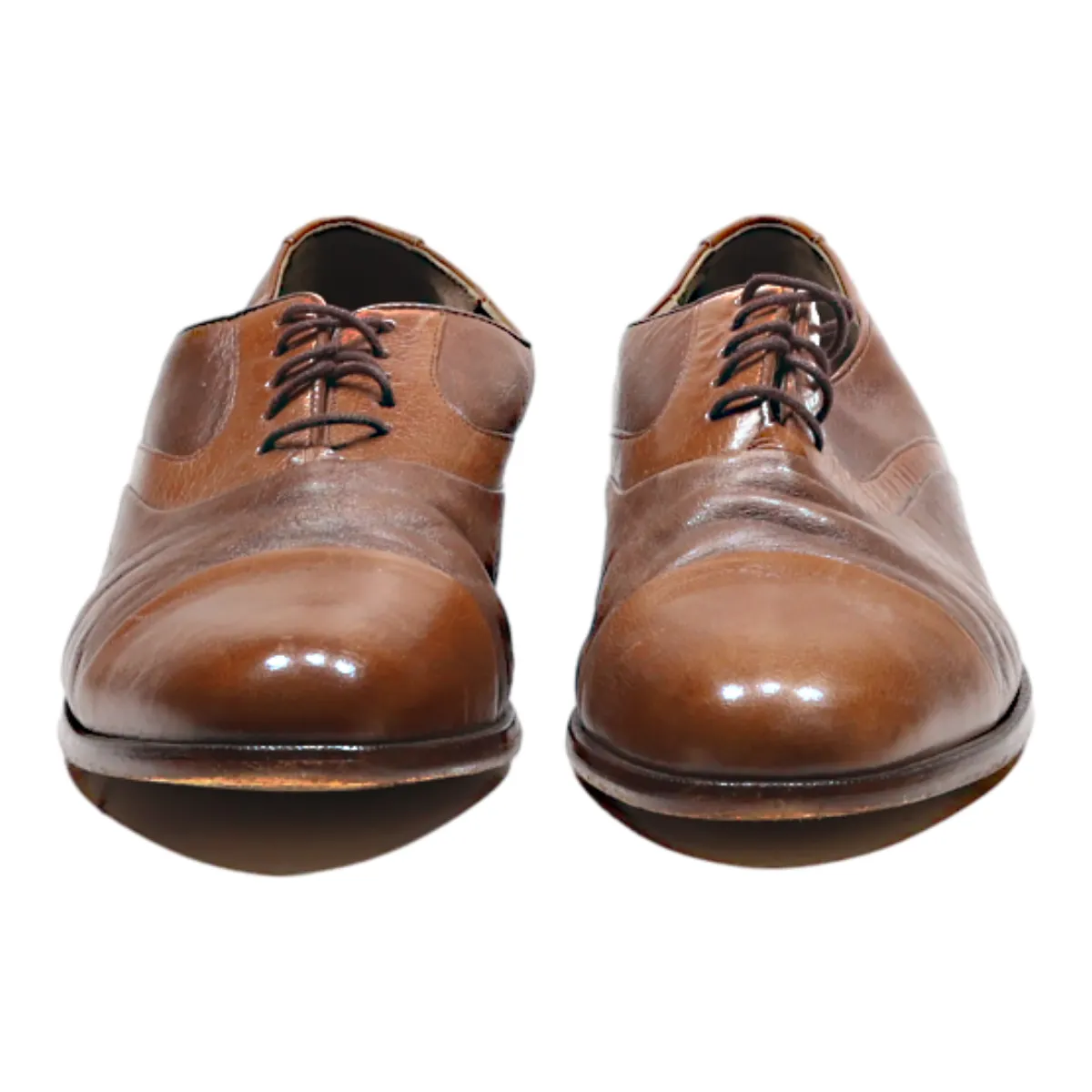 LLOYD Valdez Oxford Shoes Brown Leather Mens UK 8