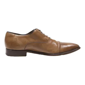 LODING Oxford Shoes Brown Leather Mens UK 9.5