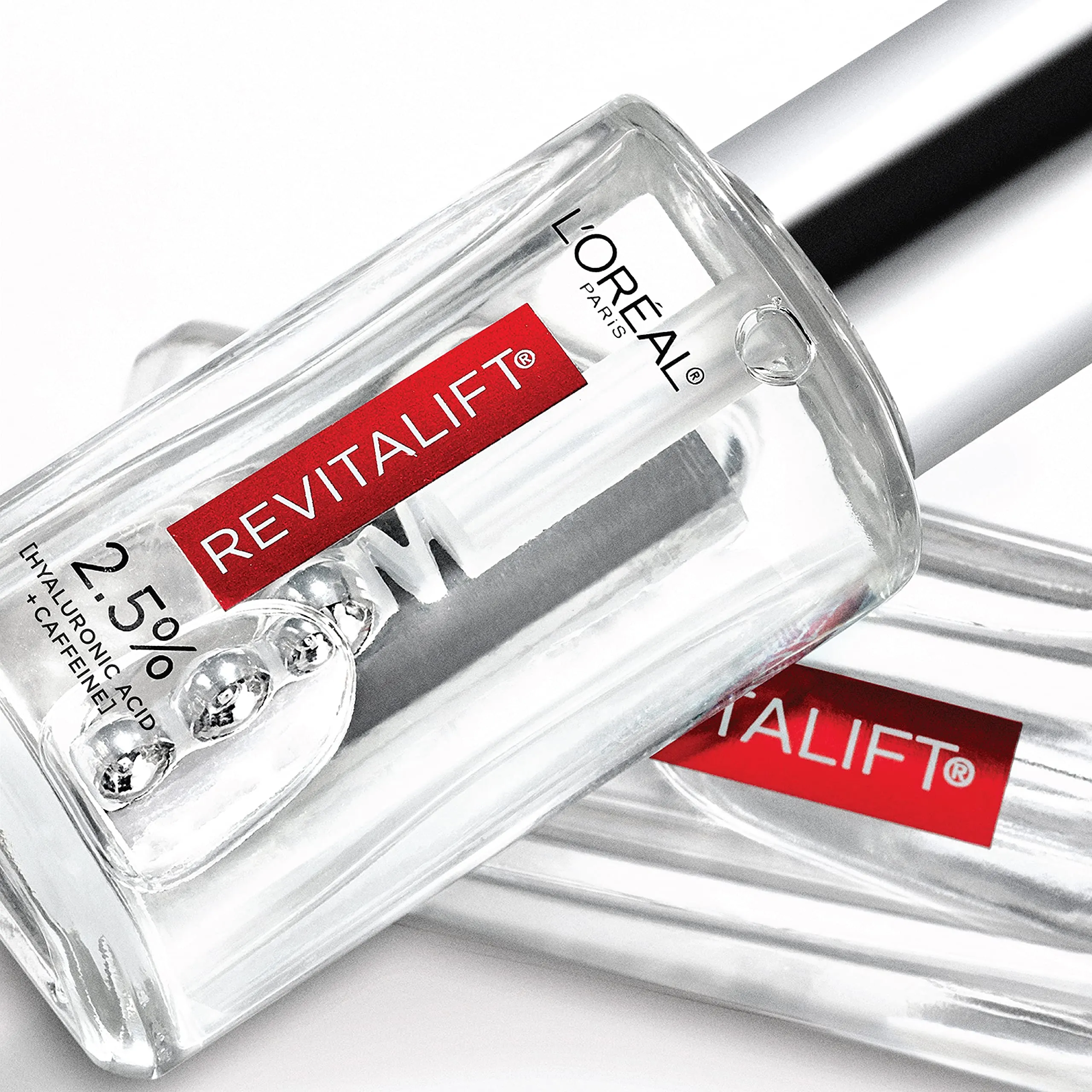 L'Oreal Paris Revitalift Hyaluronic Acid   Caffeine Hydrating Eye Serum with Anti-Aging Moisturizer Sample