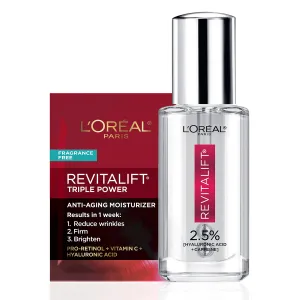 L'Oreal Paris Revitalift Hyaluronic Acid   Caffeine Hydrating Eye Serum with Anti-Aging Moisturizer Sample