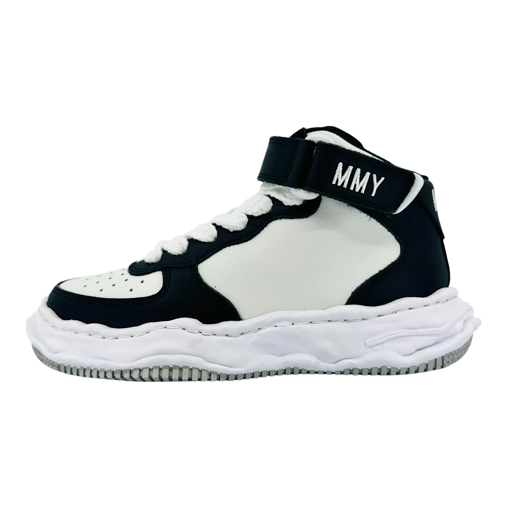 Maison Mihara Yasuhiro Wayne OG Sole Sneaker High Black White