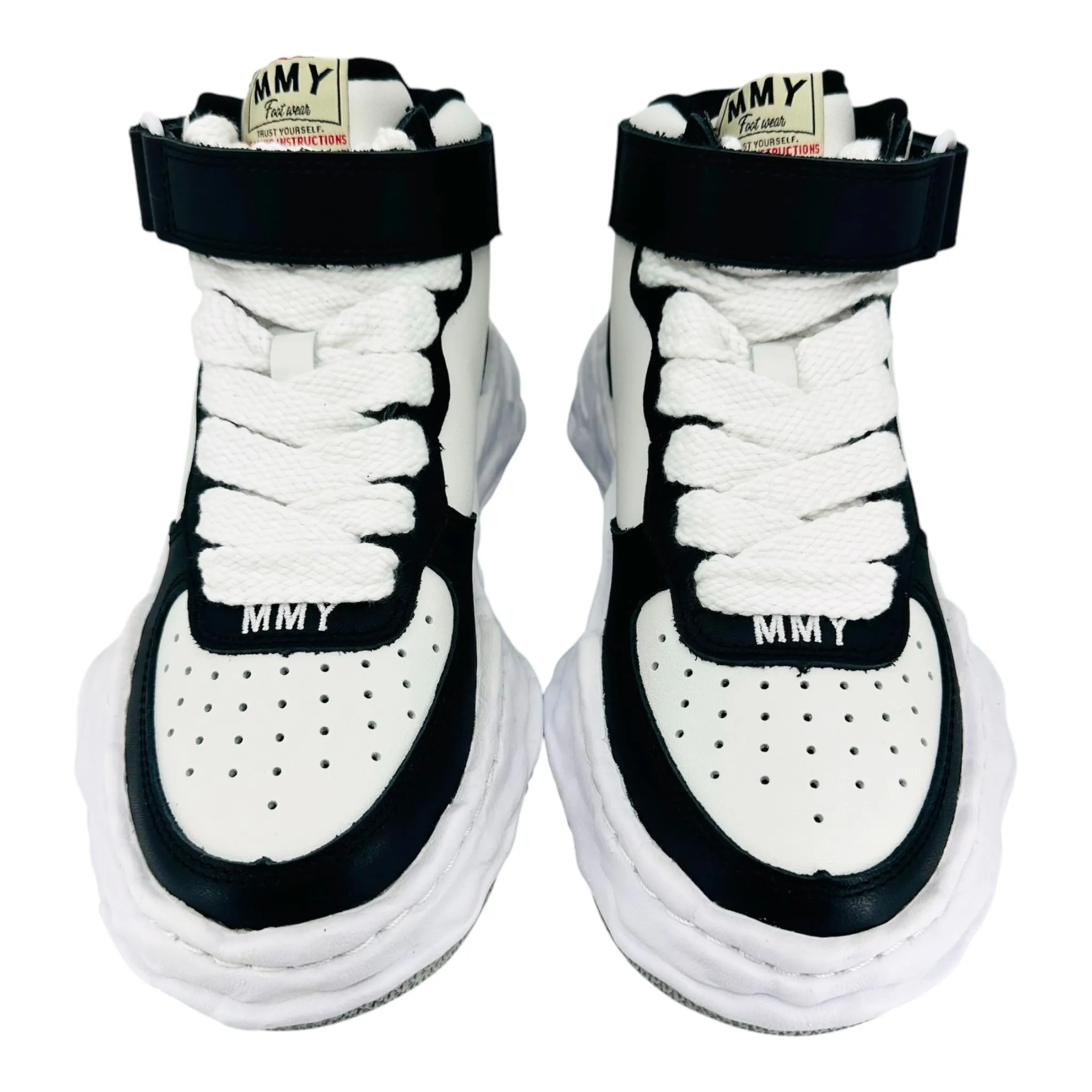 Maison Mihara Yasuhiro Wayne OG Sole Sneaker High Black White