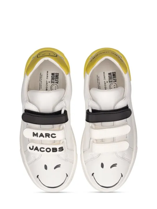 Marc Jacobs   SmileyWorld leather sneakers 