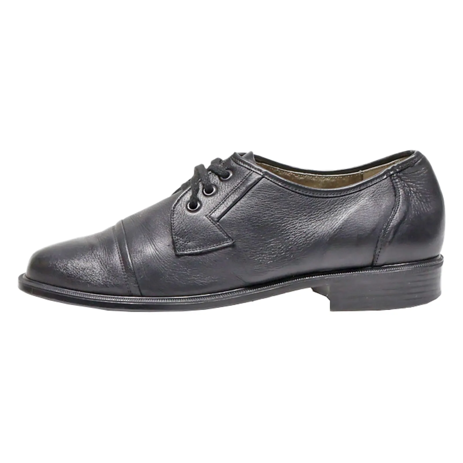 MARCUS Oxford Shoes Black Leather Mens UK 8