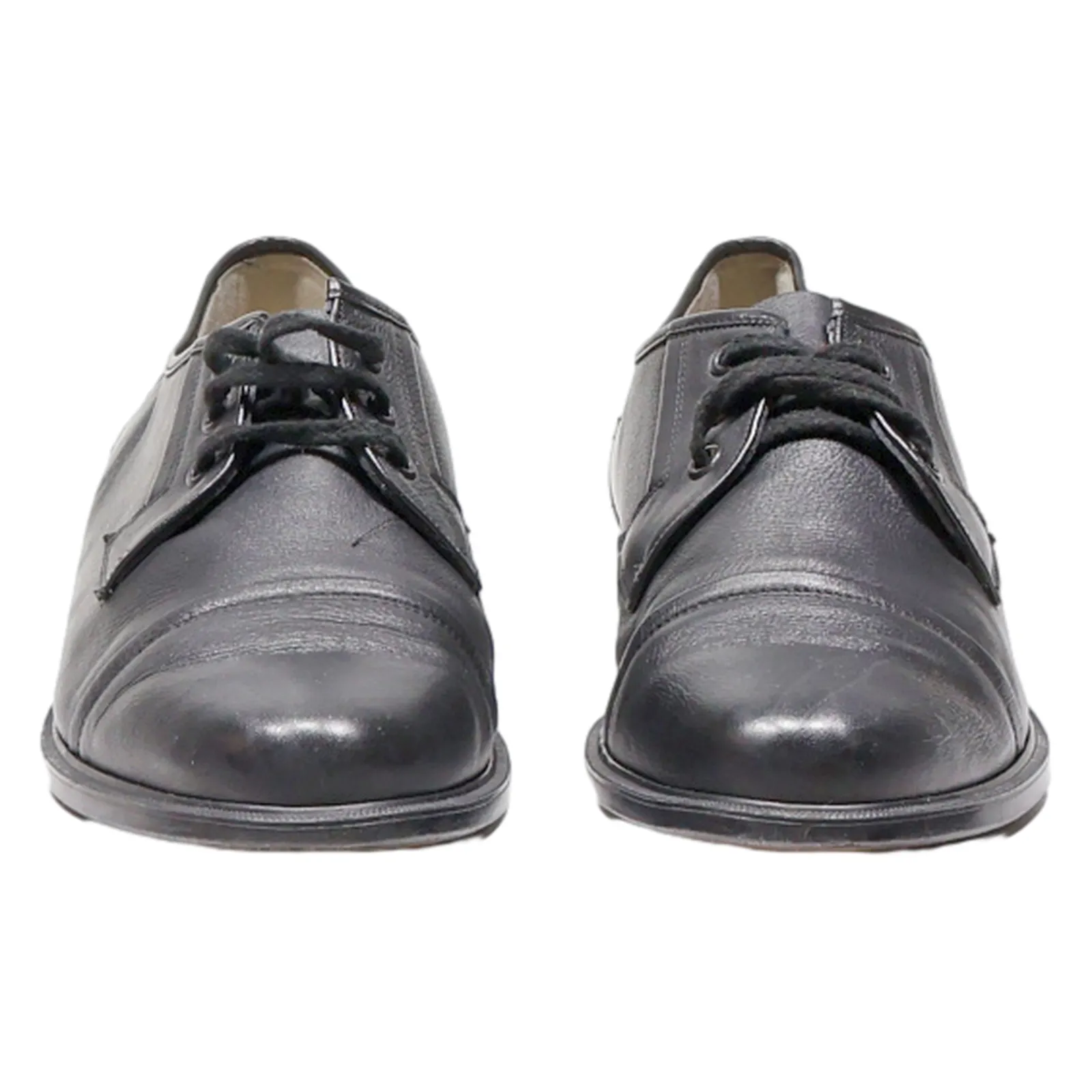 MARCUS Oxford Shoes Black Leather Mens UK 8