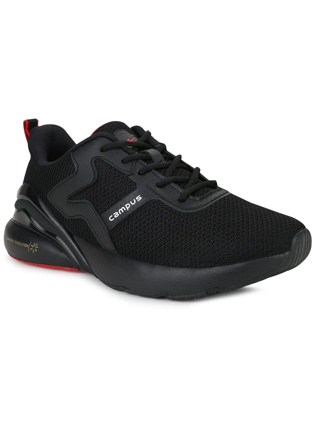 MEDWAY Black Men's Running Shoes