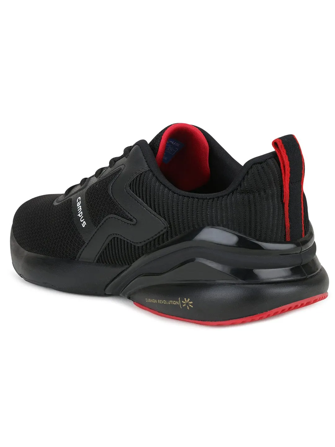 MEDWAY Black Men's Running Shoes