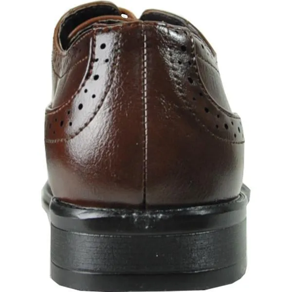 Mens Wingtip Oxford Dress Shoe