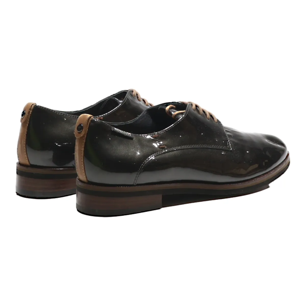 MEPHISTO Oxford Shoes Black Leather Mens UK 7