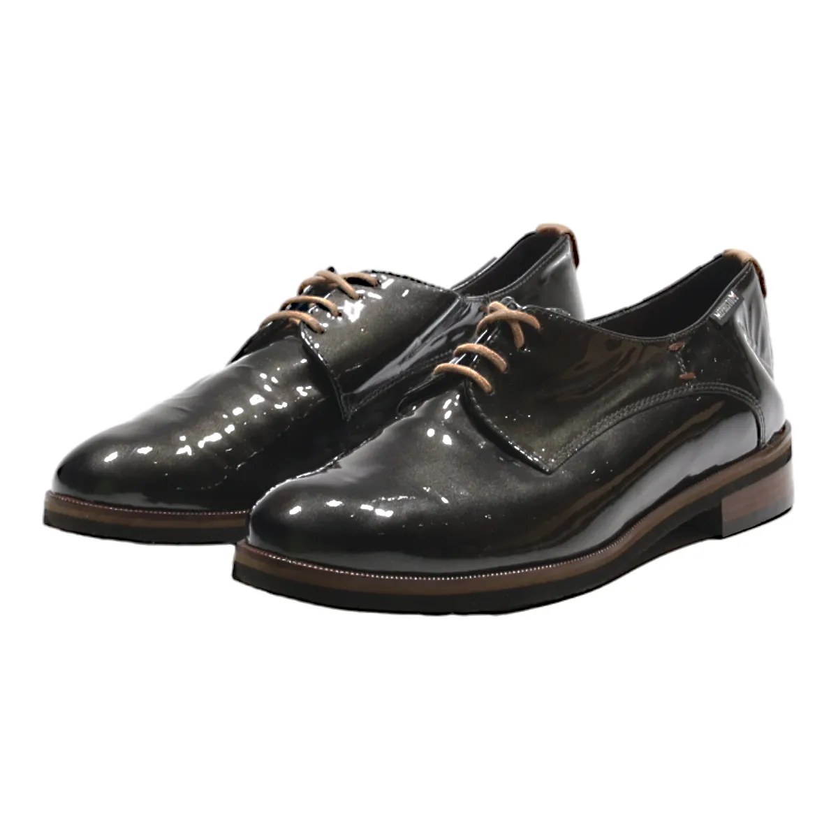 MEPHISTO Oxford Shoes Black Leather Mens UK 7